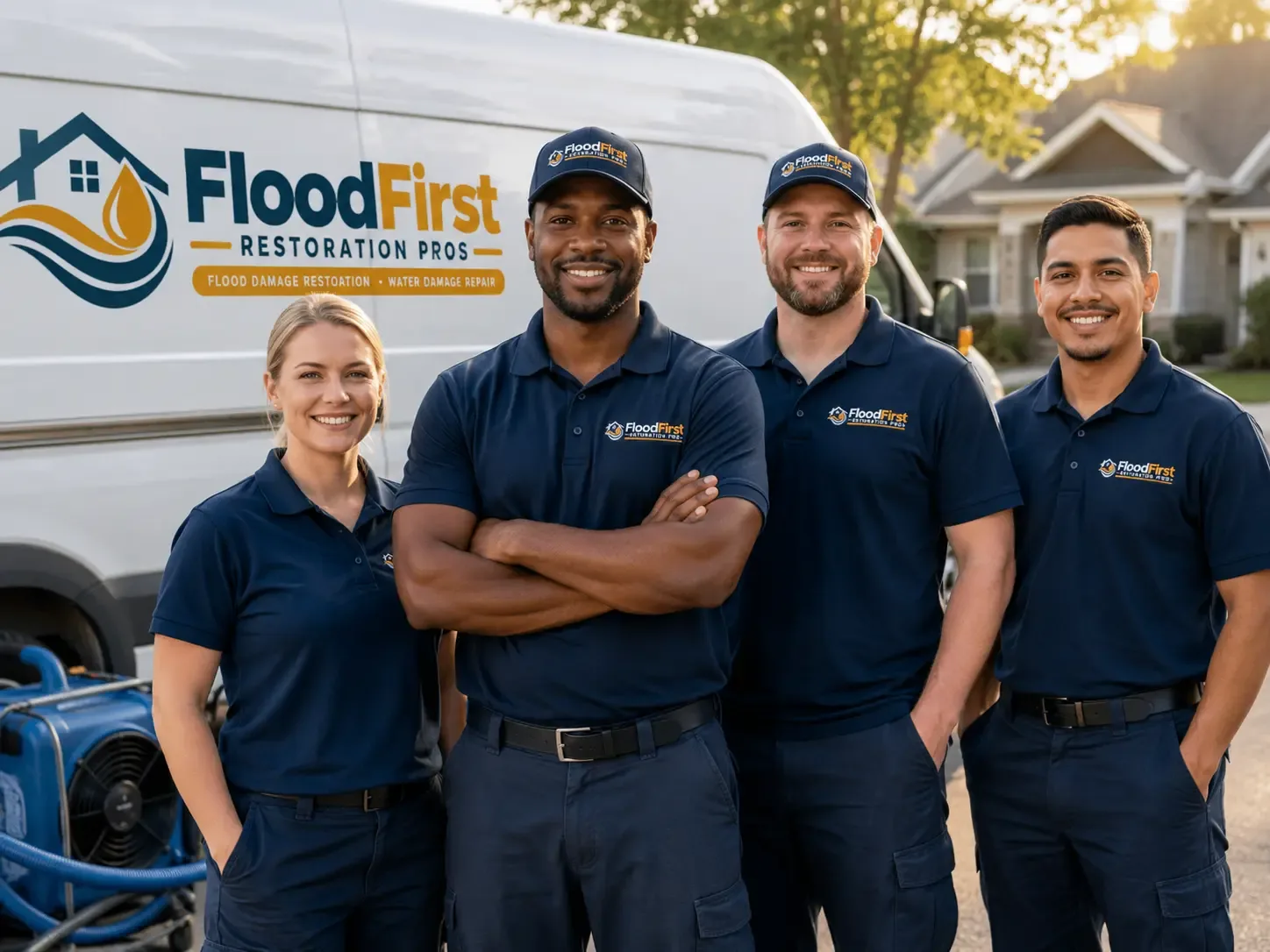 Flood Damage Restoration company in Grammer, IN