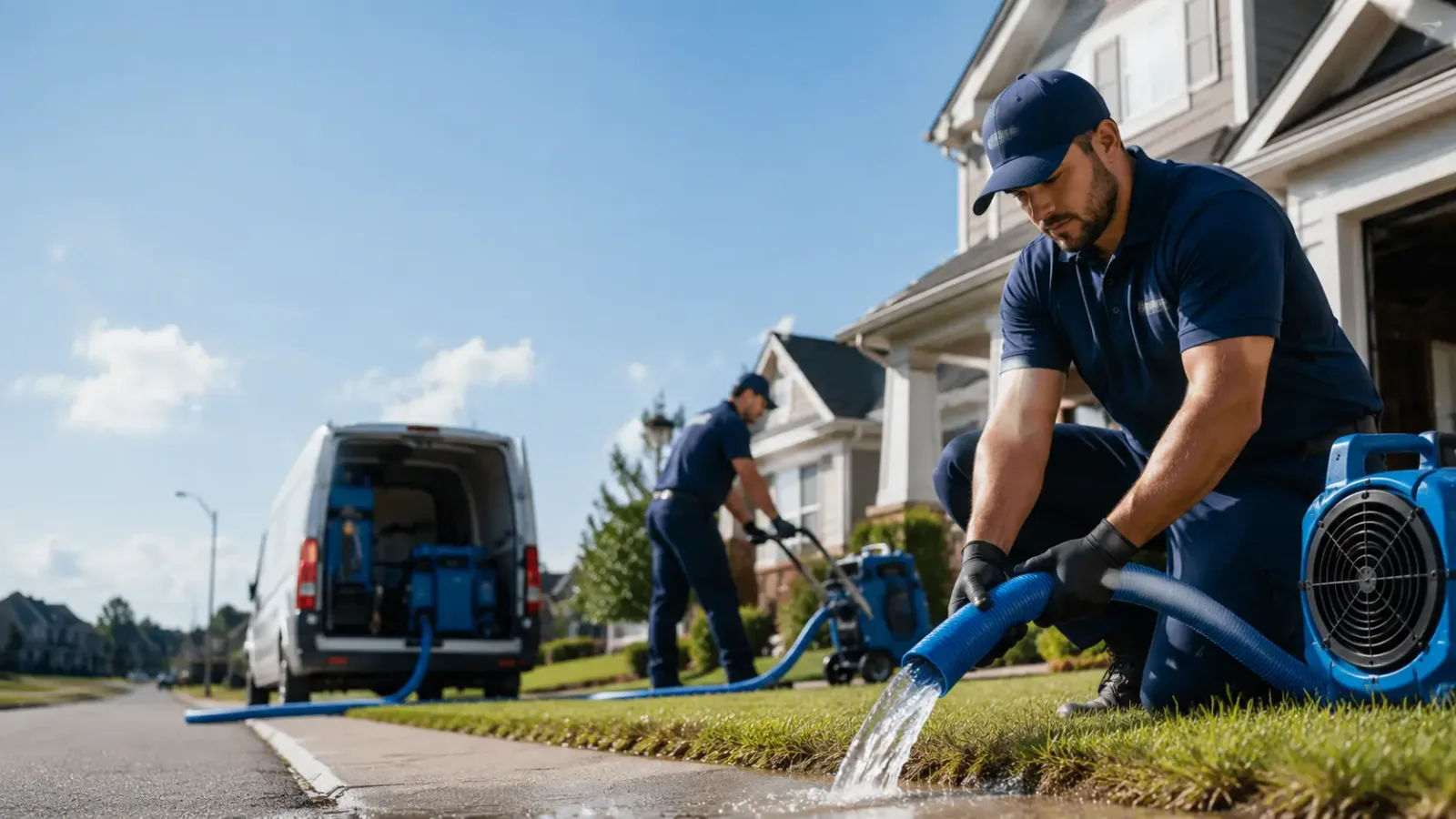 Flood Damage Restoration in Grammer, IN